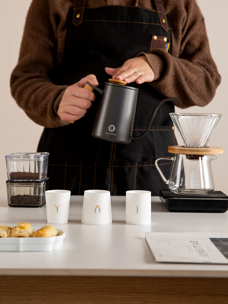 SongBean Coffee Tea Cup 3Pcs And Wine Tasting Gift Set Shipping Cost For Packages Gifts For Men And Women