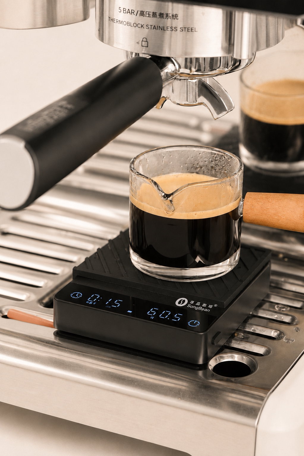 SongBean Tiny 3C Coffee Scale P Wake Up Made For Espresso And Pour Over For Small Brew Spaces
