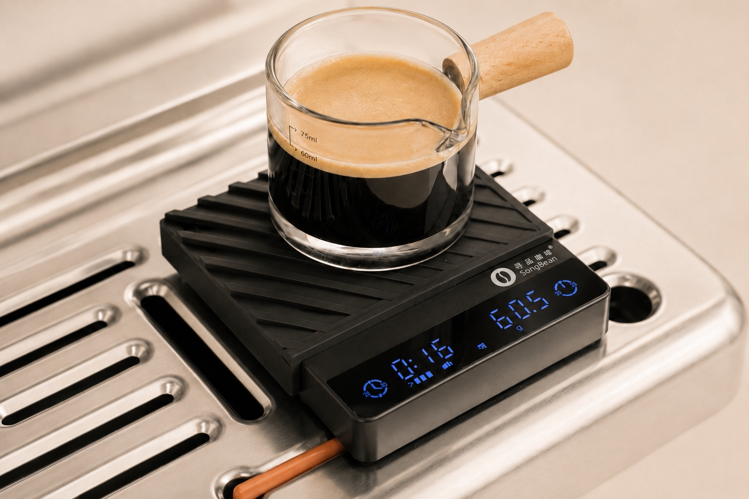 SongBean Tiny 3C Coffee Scale P Wake Up Made For Espresso And Pour Over For Small Brew Spaces