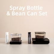 SprayBottleForReducingCoffeePowerStatic&CoffeeBeansJarForKitchenFoodStorageContainerCansFreshKeepingMoistureProof