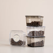 SprayBottleForReducingCoffeePowerStatic&CoffeeBeansJarForKitchenFoodStorageContainerCansFreshKeepingMoistureProof