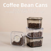 SprayBottleForReducingCoffeePowerStatic&CoffeeBeansJarForKitchenFoodStorageContainerCansFreshKeepingMoistureProof