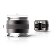 SongBean 51/58mm Coffee Distributor & Tamper,Dual Head Coffee Leveler Fits, Adjustable Depth-Espresso 3Angled and Flat Tampers