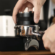 SongBean 51/58mm Coffee Distributor & Tamper,Dual Head Coffee Leveler Fits, Adjustable Depth-Espresso 3Angled and Flat Tampers