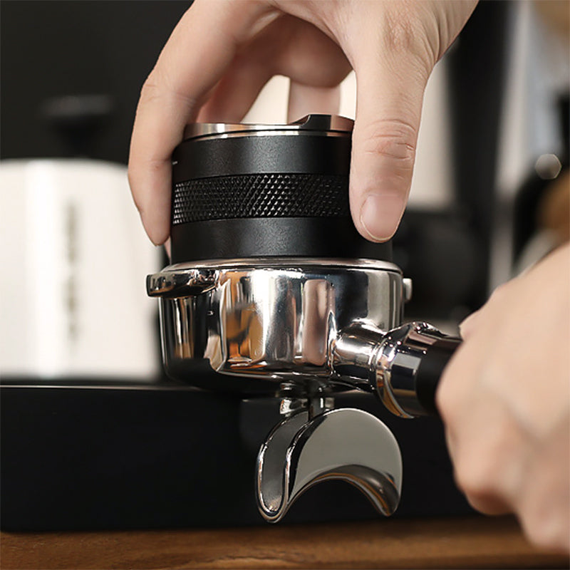 SongBean 51/58mm Coffee Distributor & Tamper,Dual Head Coffee Leveler Fits, Adjustable Depth-Espresso 3Angled and Flat Tampers