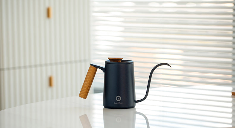 SongBean 600ml Pour Over Coffee Pot Gooseneck Kettle SwanNeckFineMouth Tea Milk For Kitchen Home Trave Office Free Shipping